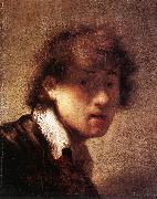 REMBRANDT Harmenszoon van Rijn Self-Portrait qw5u oil on canvas